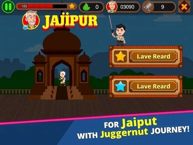 Jaipur Juggernaut Journey Main Gameplay Jaipur Juggernaut Journey Game Screenshot